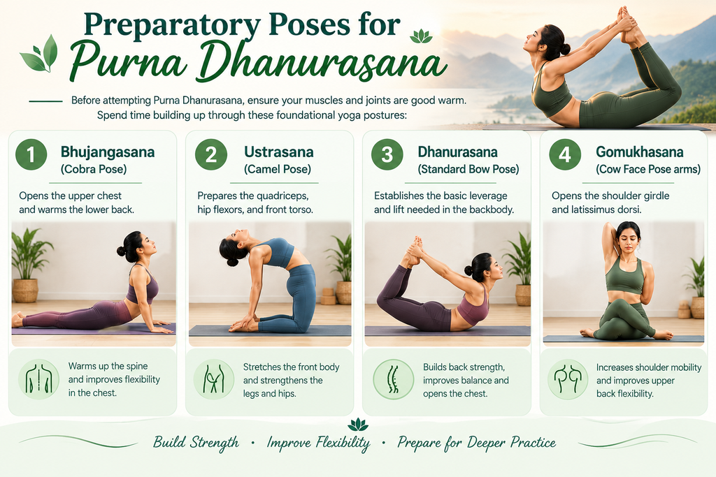 Preparatory Poses for Purna Dhanurasana