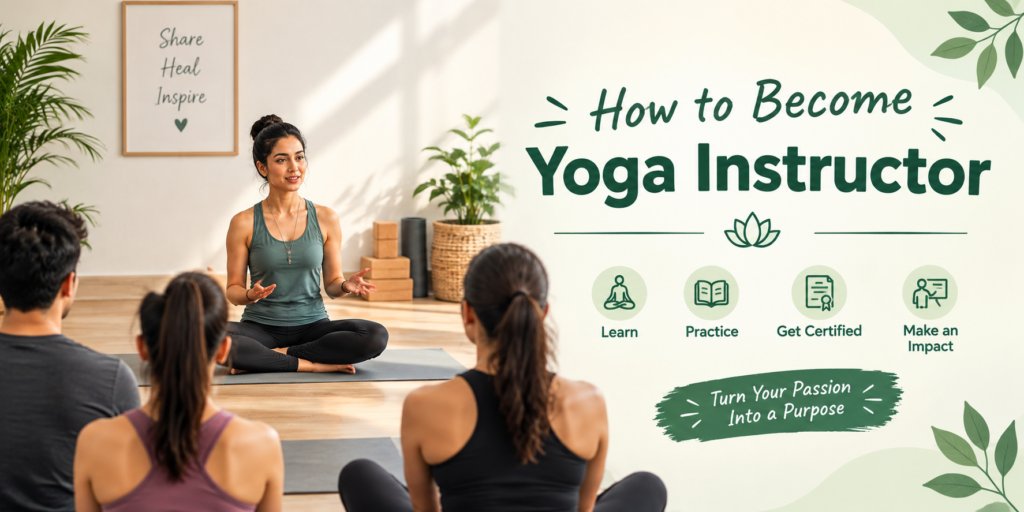 How to become yoga instructor blog
