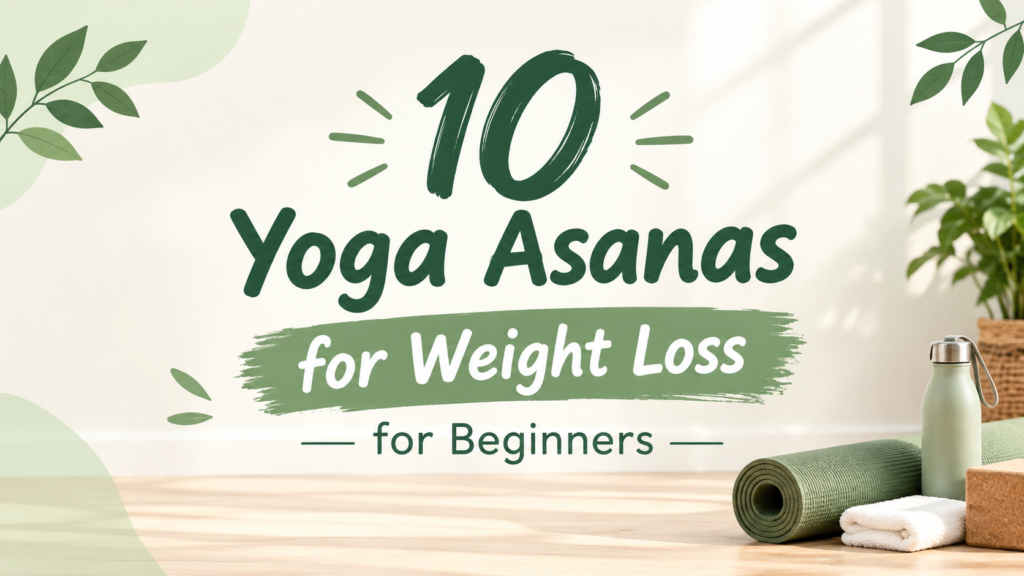 10 Yoga Asanas for Weight loss for Beginners blog